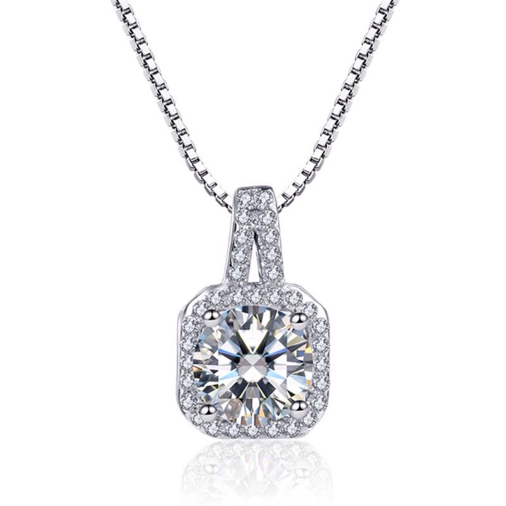 *CLEARANCE!!!* Square Diamond Necklace